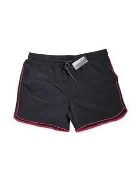 NWT | CREATIP Black Performance Running Shorts | Zipper Pocket | Size XL & XXL
